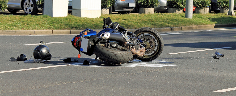 How Many Motorcycle Accidents Caused by Grass in the Road?