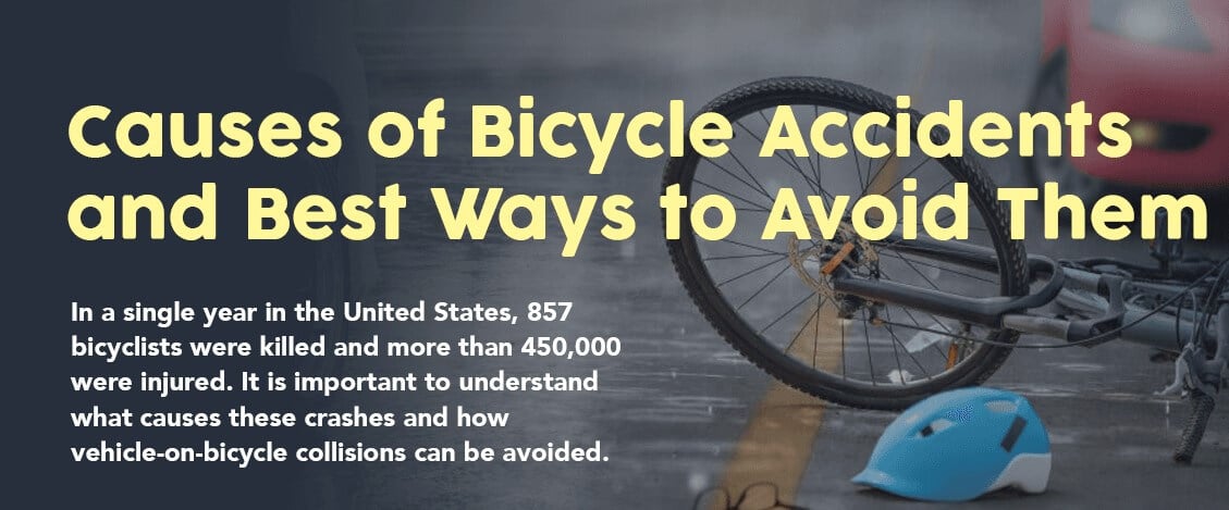 Causes of Bicycle Accidents Header Image