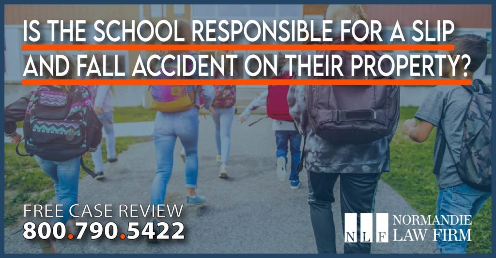 Is the School Responsible for a Slip and Fall Accident on their Property lawsuit personal injury lawyer attorney sue compensation incident 1024x532 1