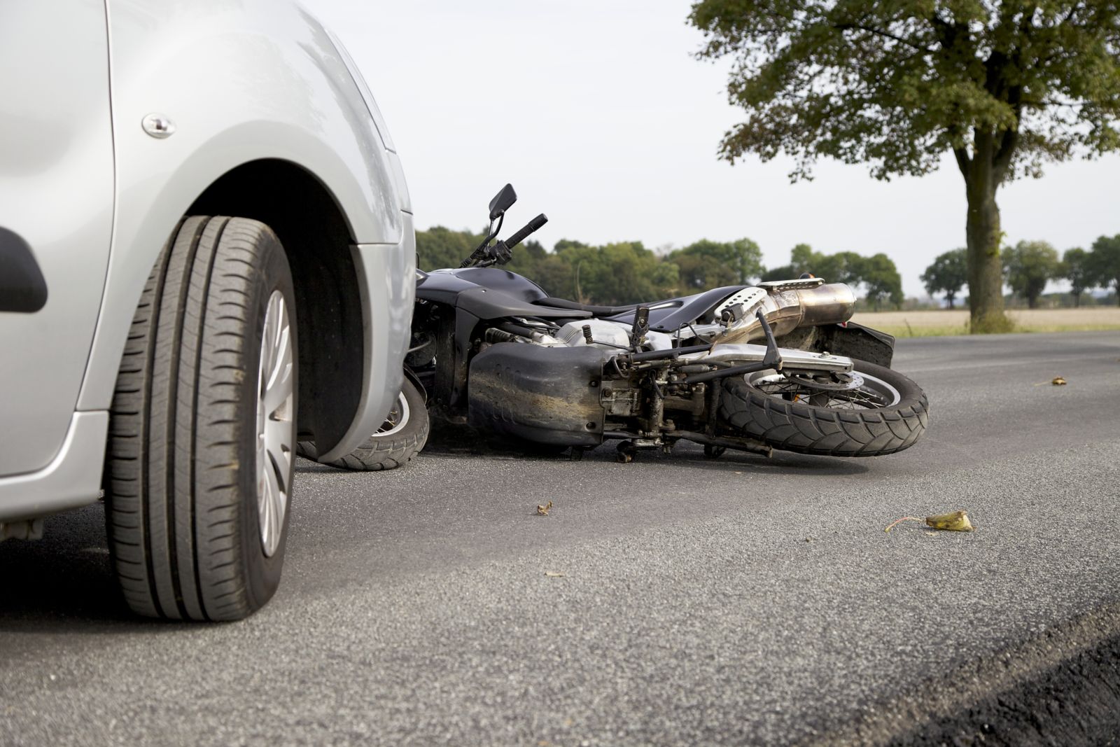 Motorcycle20on20Road20After20Accident