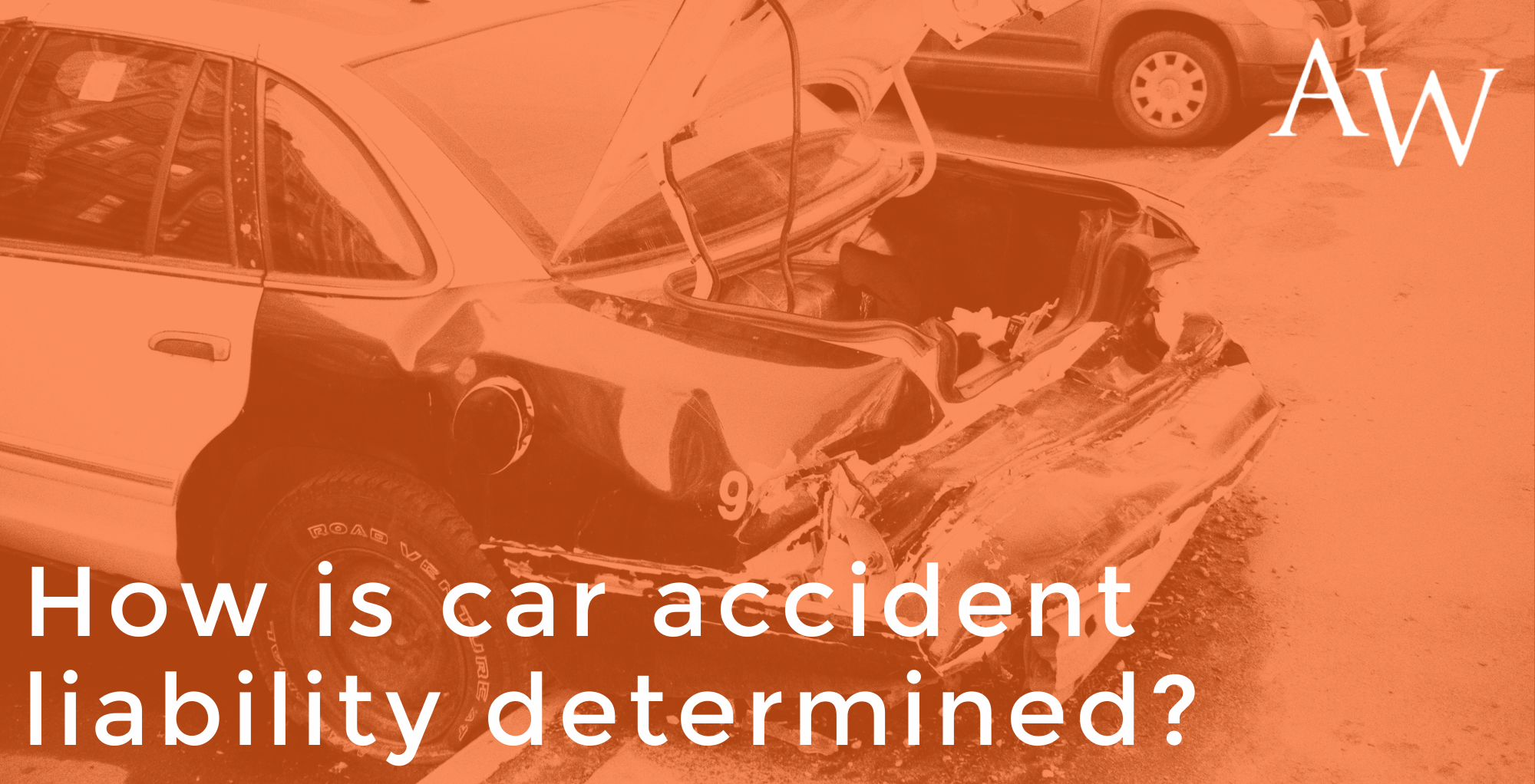 aw car accident liability