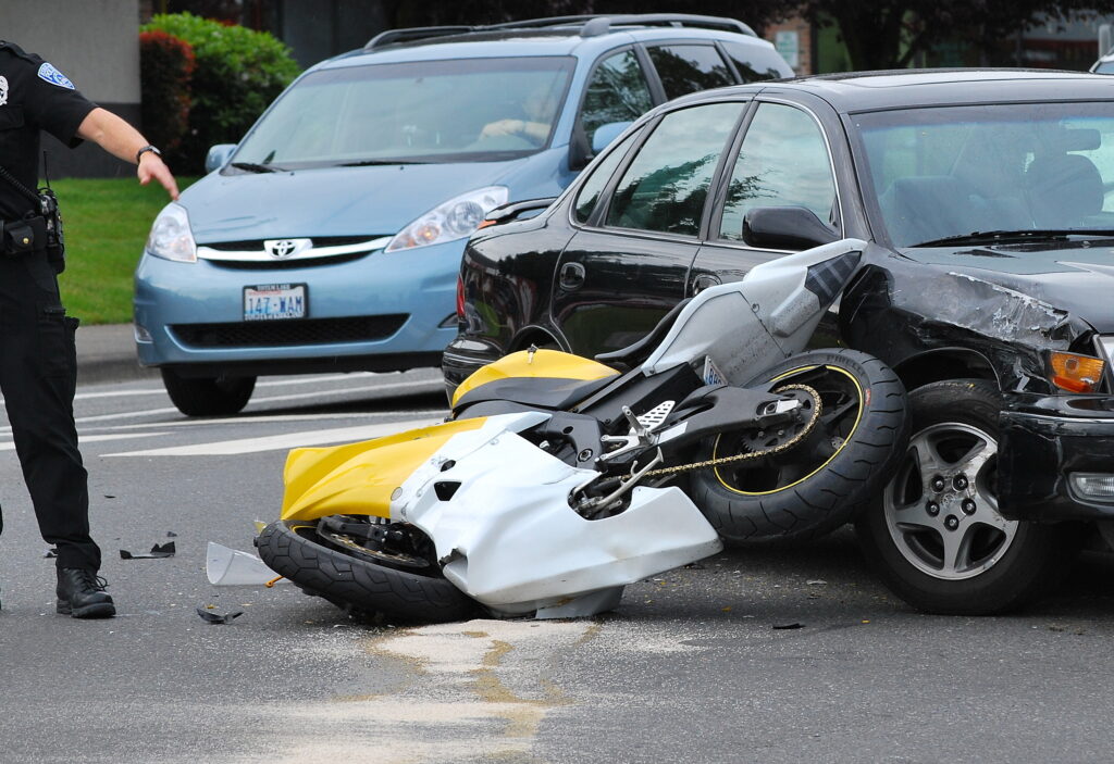 Do 40 0f Motorcycle Accidents Occur at Intersections?