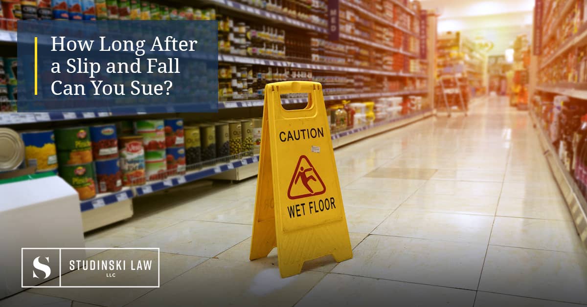 How Long After a Slip and Fall Can You Sue?