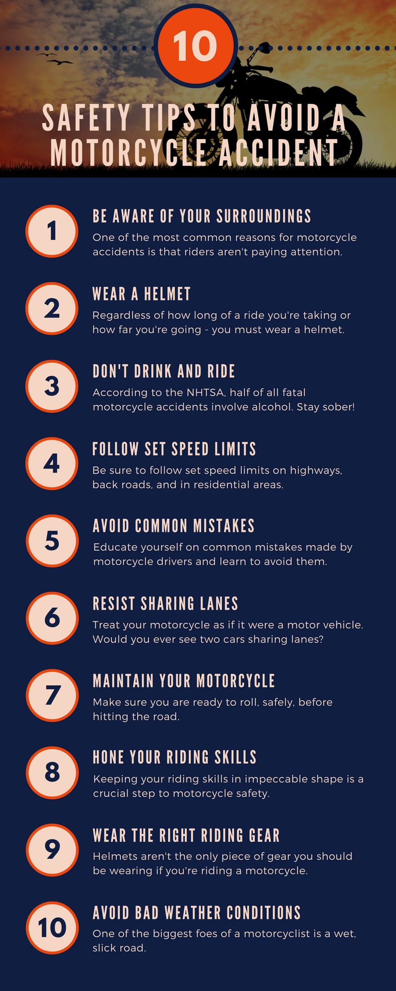 How to Avoid a Motorcycle Accident?