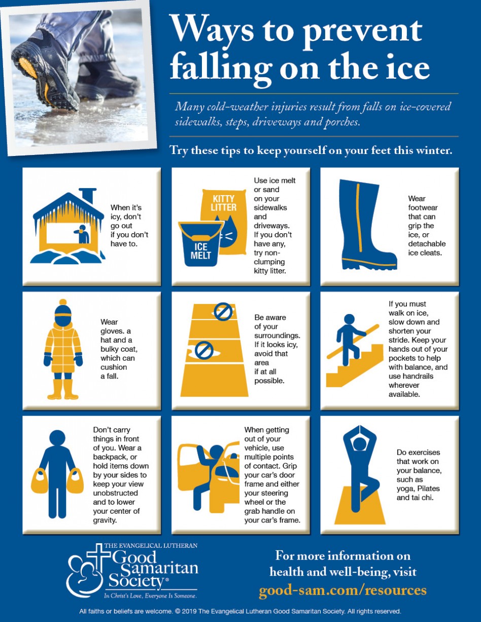 How to Prevent Slips and Falls in the Winter?