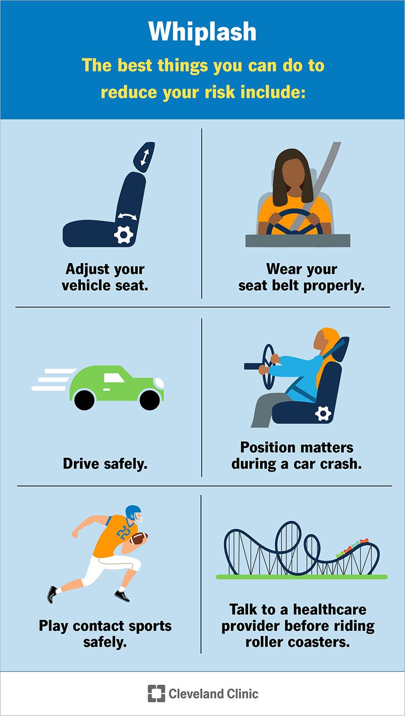 how to prevent whiplash after a car accident