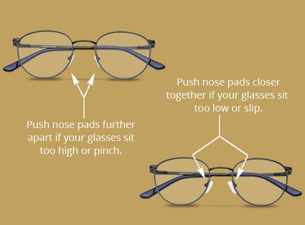 How to Stop Glasses From Slipping and Falling?