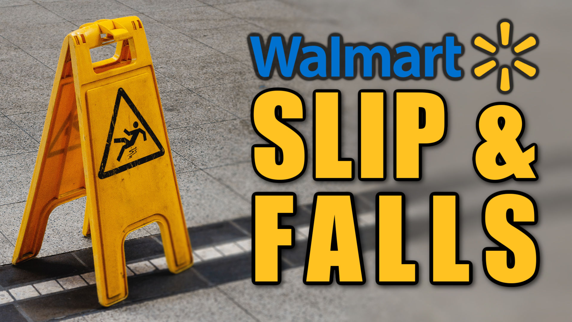 How to Sue Walmart for a Slip and Fall?