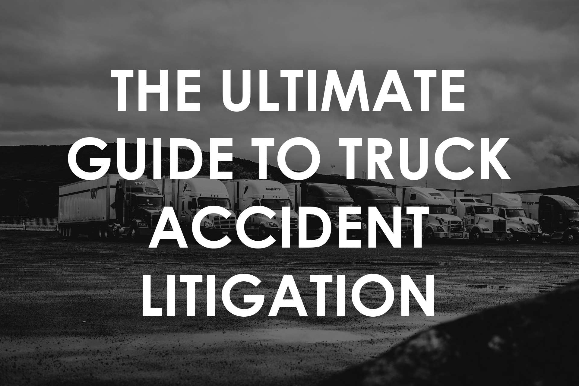 Understanding Truck Accident Laws: An In-Depth Guide for Plaintiffs