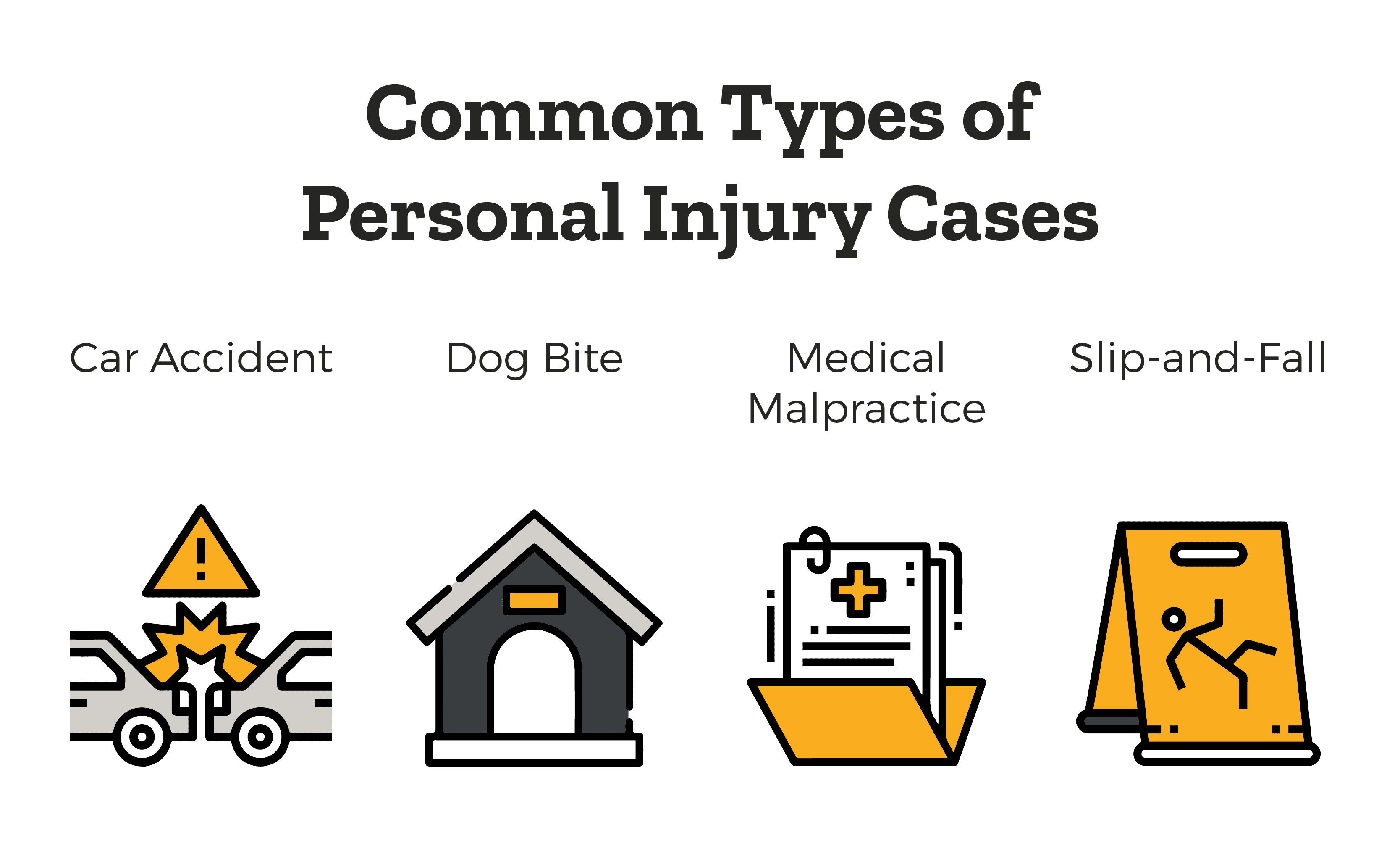 Unveiling the Common Types of Personal Injury Cases and Their Legal Implications