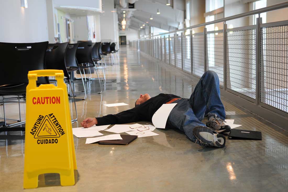 What Happens if I Slip and Fall at Work?