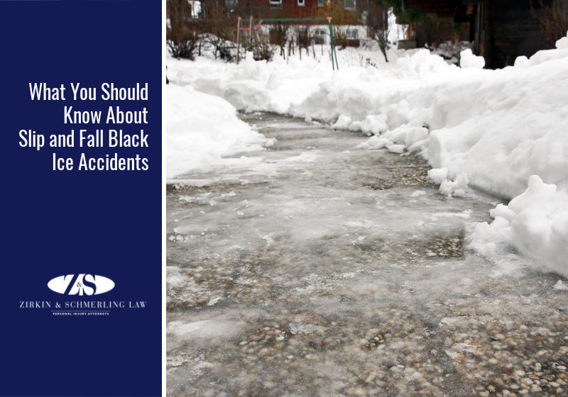 What Happens if You Slip and Fall on Black Ice?