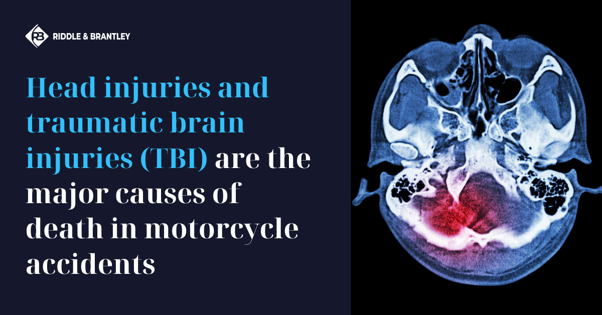 What is a Major Cause of Death in Motorcycle Accidents?